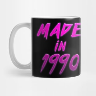 Made In 1990 / Retro Birthday Gift Mug